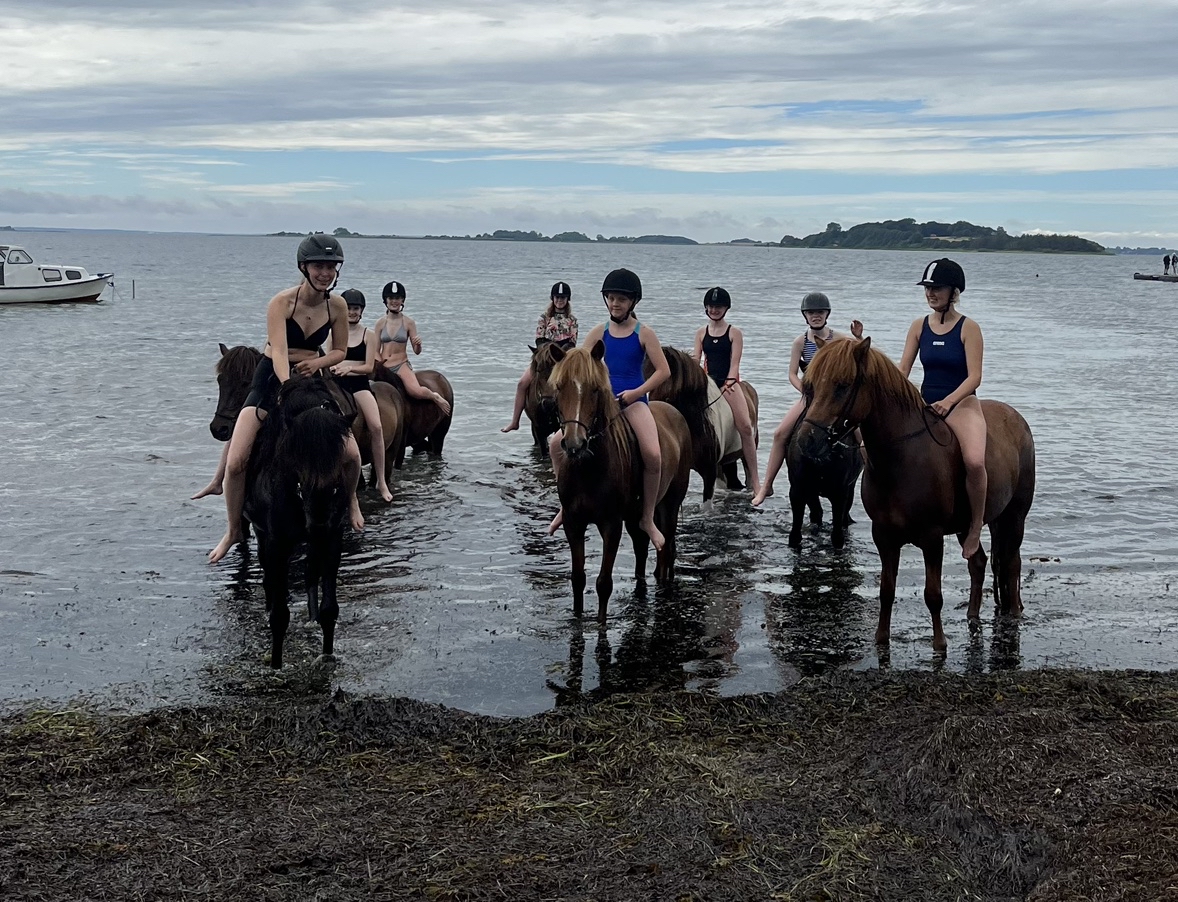 Pumpestationen på strandtur